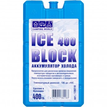 Аккумулятор холода CAMPING WORLD Iceblock 400