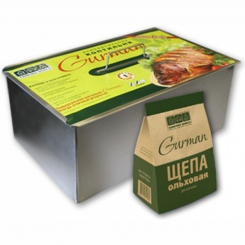 Универсальная коптильня CAMPING WORLD Gurman, размер M (2 яруса) Универсальная коптильня CAMPING WORLD Gurman, размер M (2 яруса)